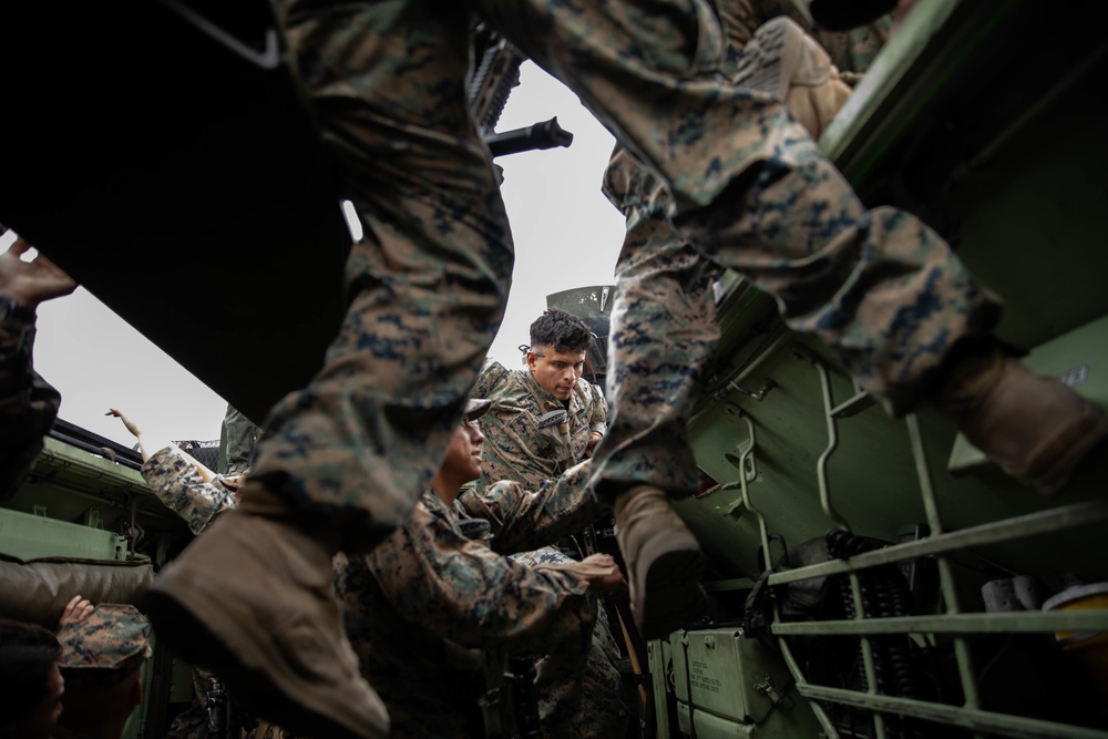 Hitting the surf | Marines with 1st Bn., 5th Marines conduct AAV training