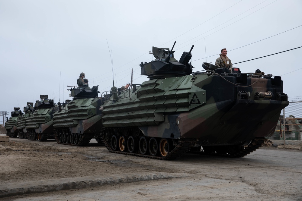 Hitting the surf | Marines with 1st Bn., 5th Marines conduct waterborne operations