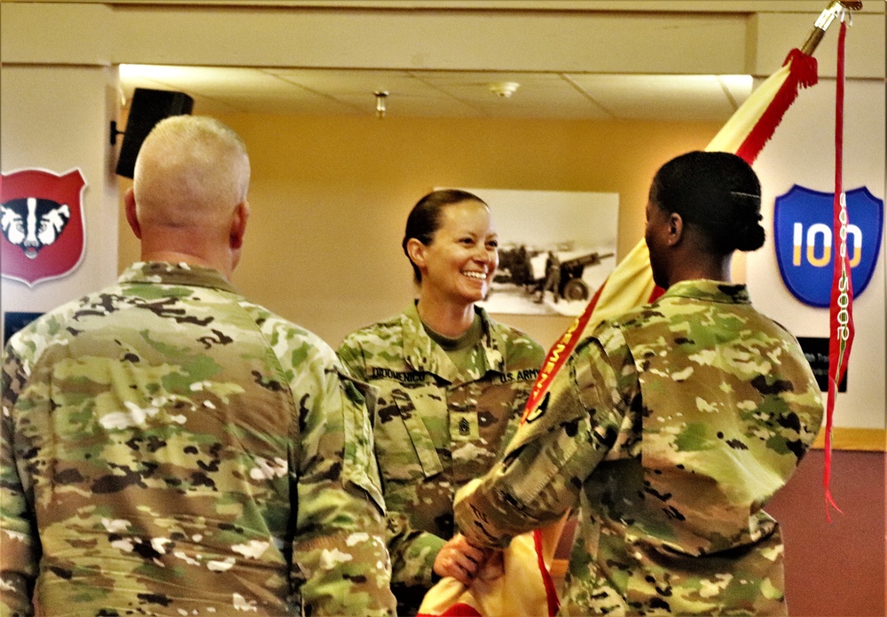 Fort McCoy Garrison welcomes new CSM during ceremony