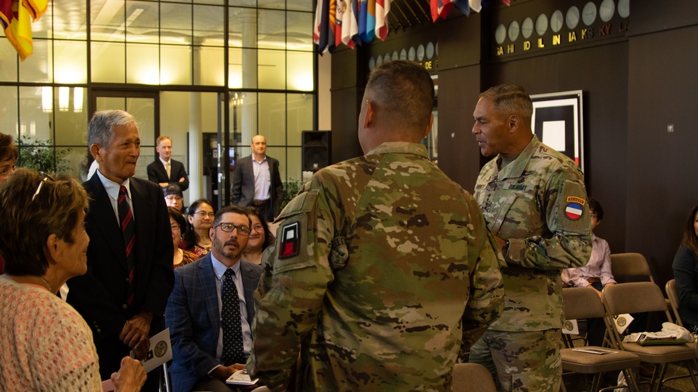 Maj. Gen. Antonio A. Aguto Jr.'s Promotion to Lieutenant General At First Army Headquarters
