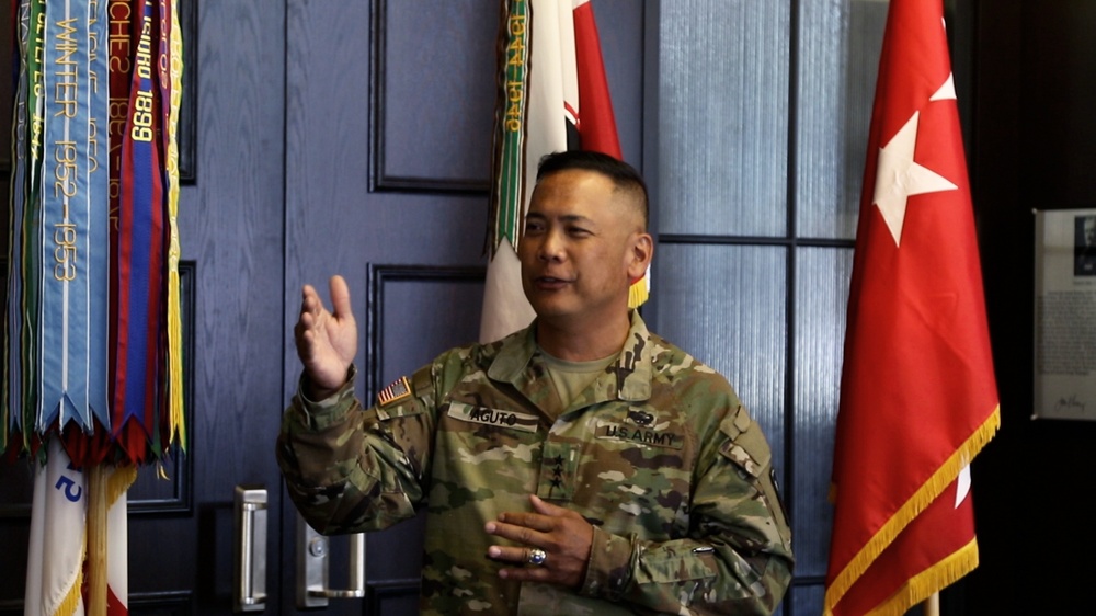 Maj. Gen. Antonio A. Aguto Jr.'s Promotion to Lieutenant General At First Army Headquarters