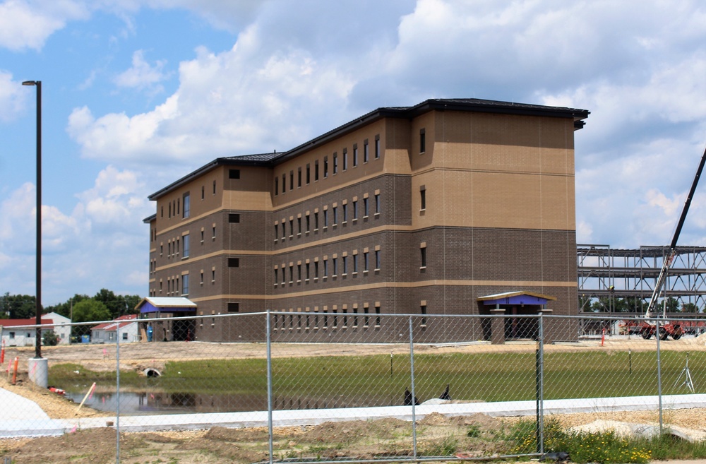 Fiscal ‘19-funded barracks project closer to completion at Fort McCoy