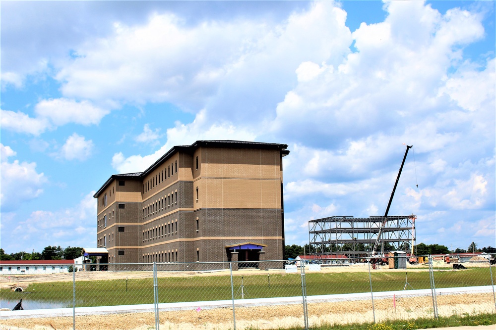 Fiscal ‘19-funded barracks project closer to completion at Fort McCoy