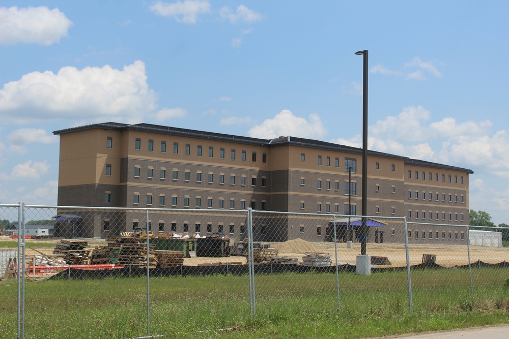 Fiscal ‘19-funded barracks project closer to completion at Fort McCoy