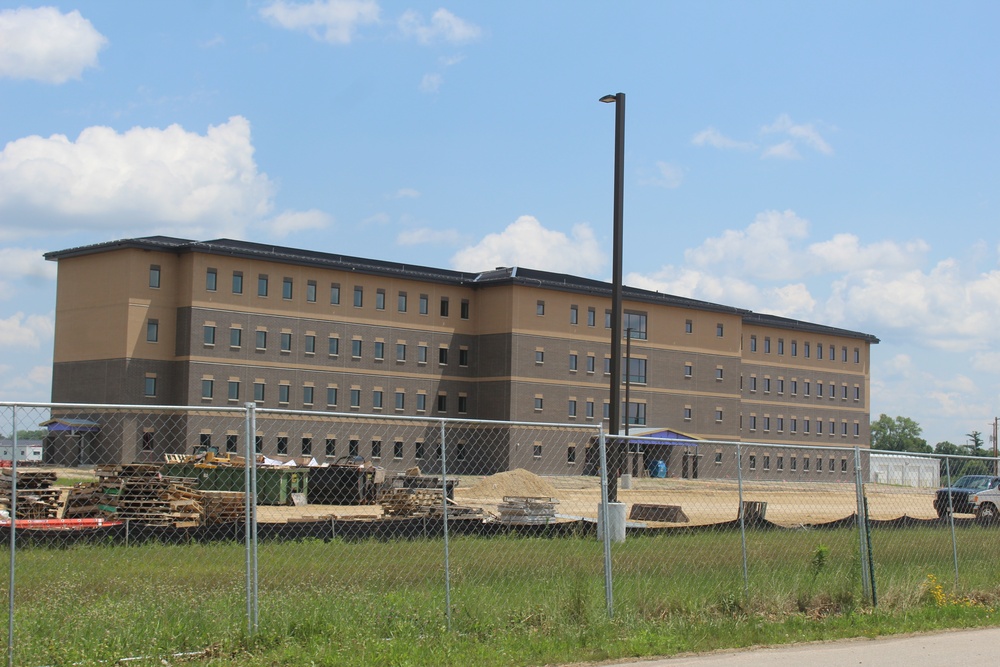 Fiscal ‘19-funded barracks project closer to completion at Fort McCoy