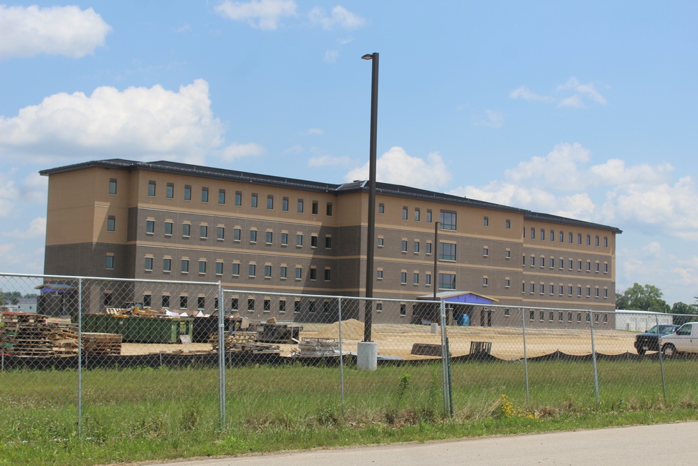 Fiscal ‘19-funded barracks project closer to completion at Fort McCoy