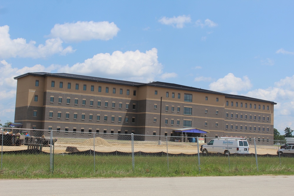 Fiscal ‘19-funded barracks project closer to completion at Fort McCoy