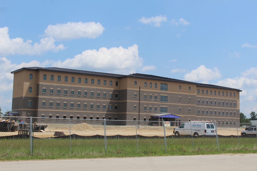 Fiscal ‘19-funded barracks project closer to completion at Fort McCoy