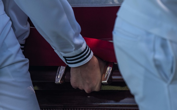 U.S. Navy Musician 2nd Class Ferguson Laid to Rest With Full Military Honors