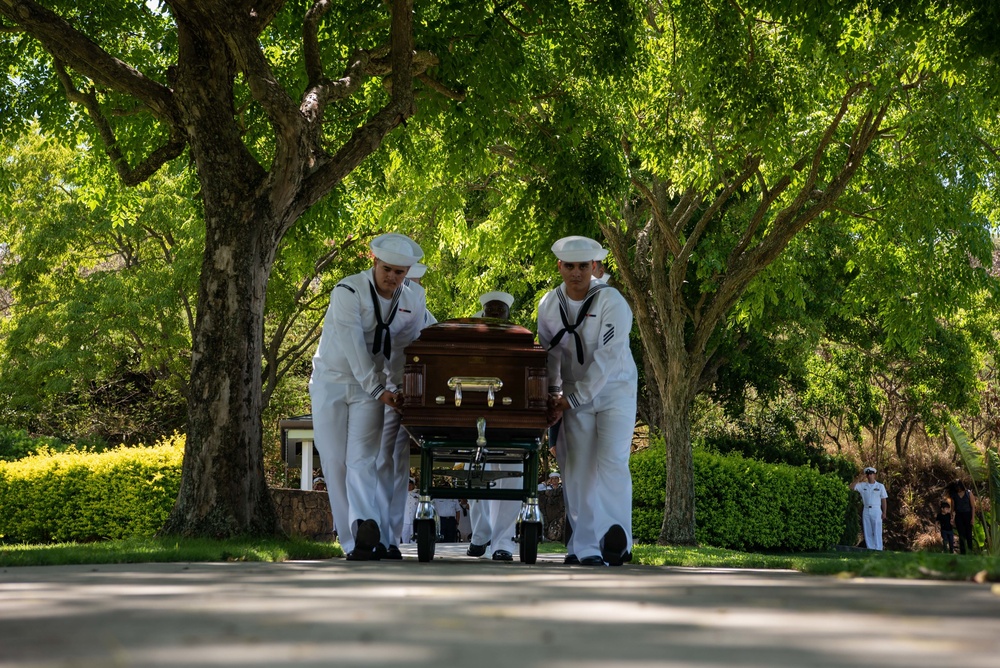U.S. Navy Musician 2nd Class Ferguson Laid to Rest With Full Military Honors