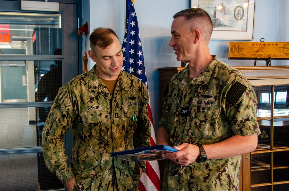 Lieutenant Reston S. Bishop End of Tour Award