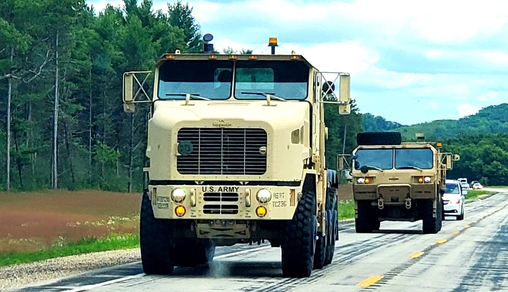 July 2021 training operations at Fort McCoy