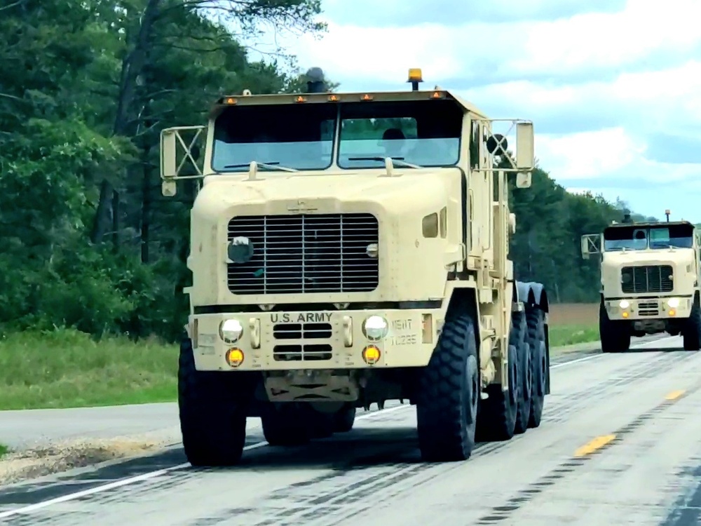 July 2021 training operations at Fort McCoy