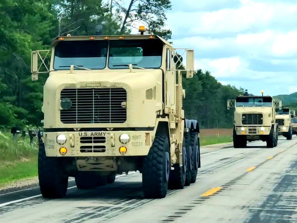 July 2021 training operations at Fort McCoy