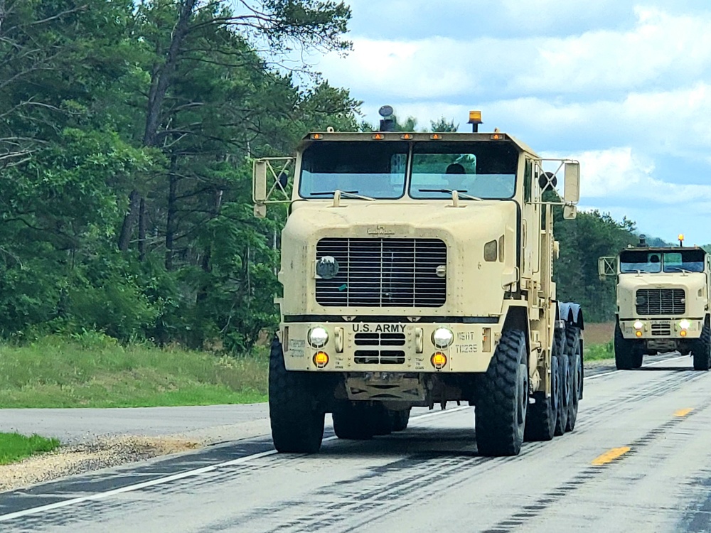 July 2021 training operations at Fort McCoy