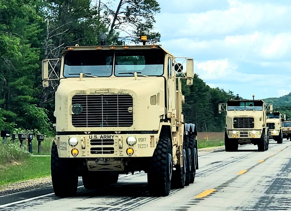 July 2021 training operations at Fort McCoy