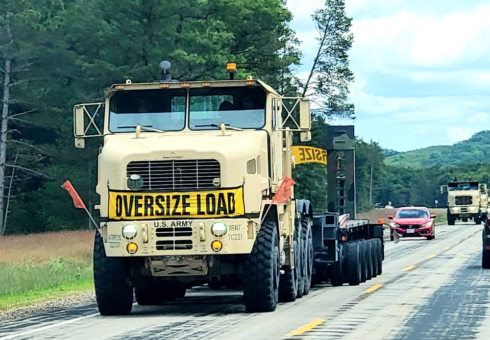 July 2021 training operations at Fort McCoy