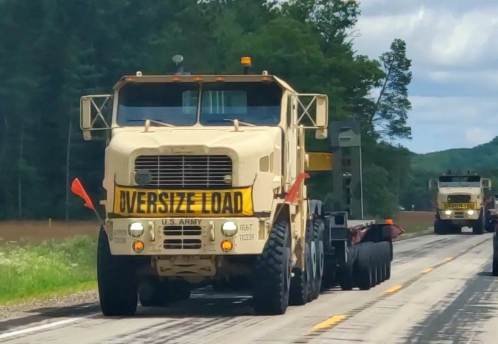 July 2021 training operations at Fort McCoy