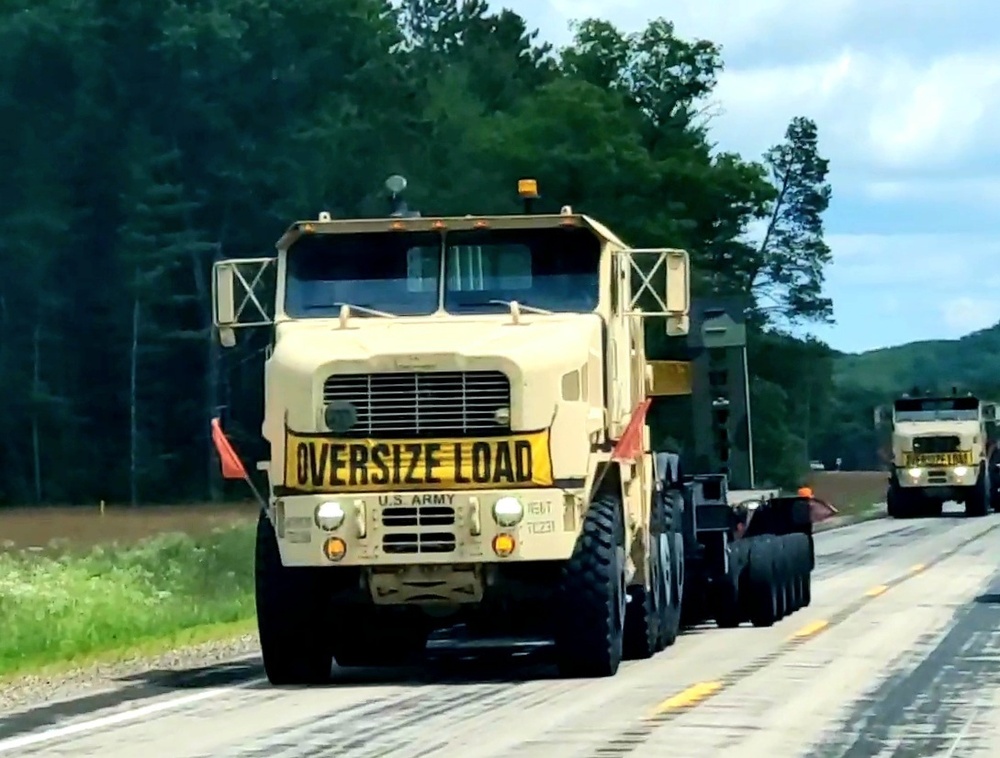 July 2021 training operations at Fort McCoy