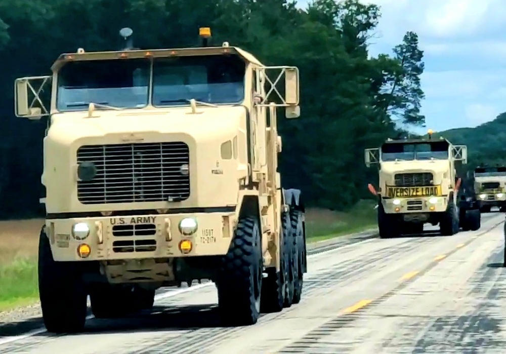 July 2021 training operations at Fort McCoy