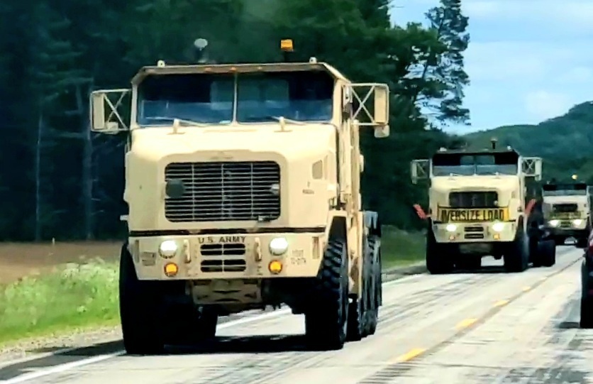 July 2021 training operations at Fort McCoy