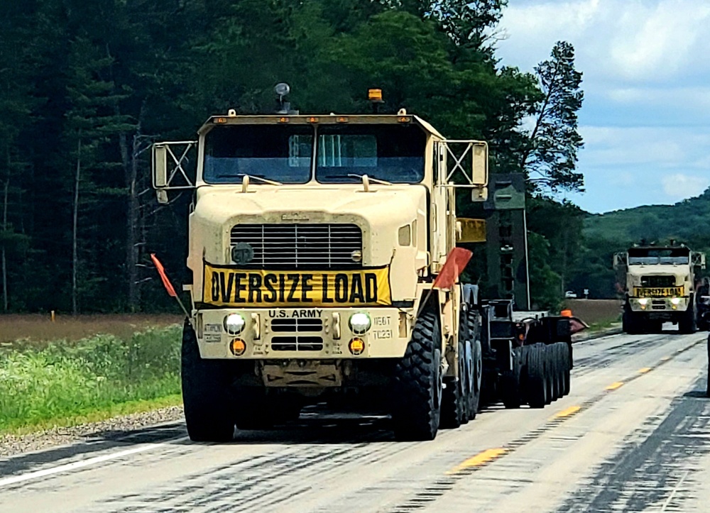 July 2021 training operations at Fort McCoy