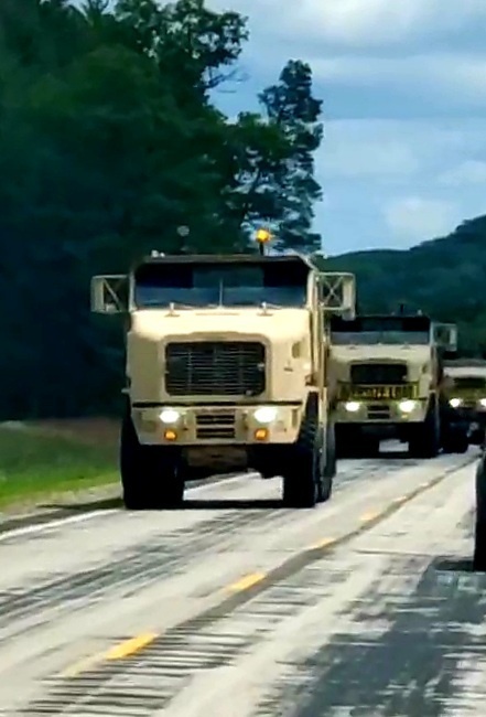 July 2021 training operations at Fort McCoy