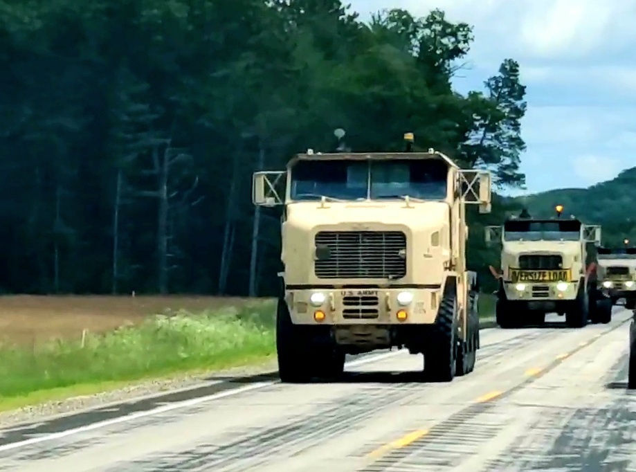 July 2021 training operations at Fort McCoy