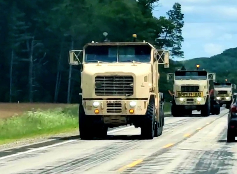 July 2021 training operations at Fort McCoy