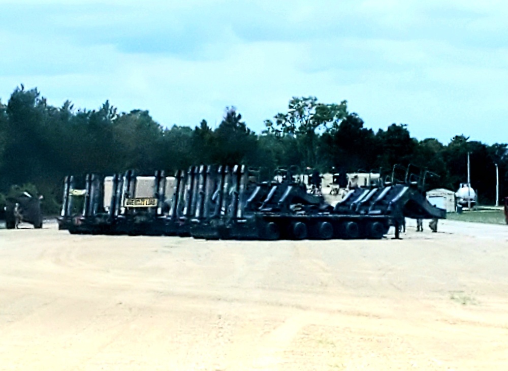 July 2021 training operations at Fort McCoy