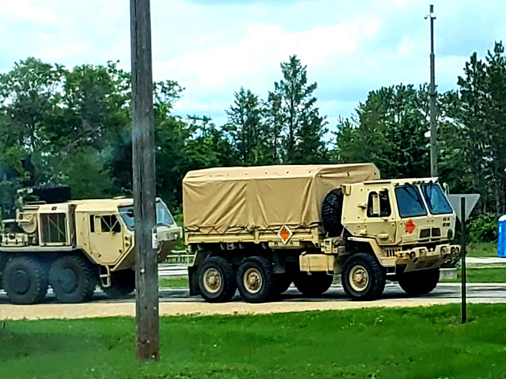 July 2021 training operations at Fort McCoy