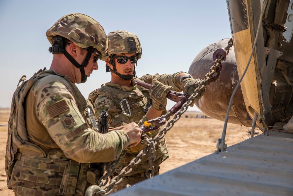 Salvaged Helicopter Returns to Iraqi Security Forces