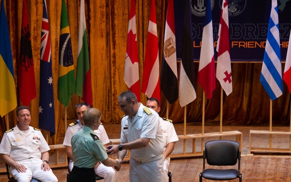 Exercise SEA BREEZE 21 Closing Ceremony