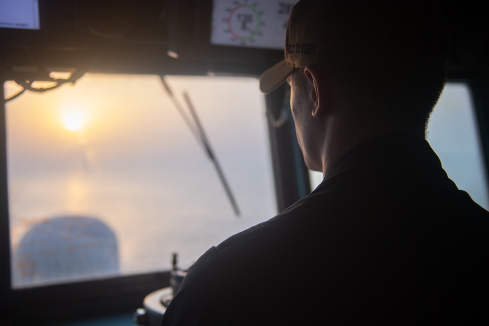 USS Mahan Pilot House