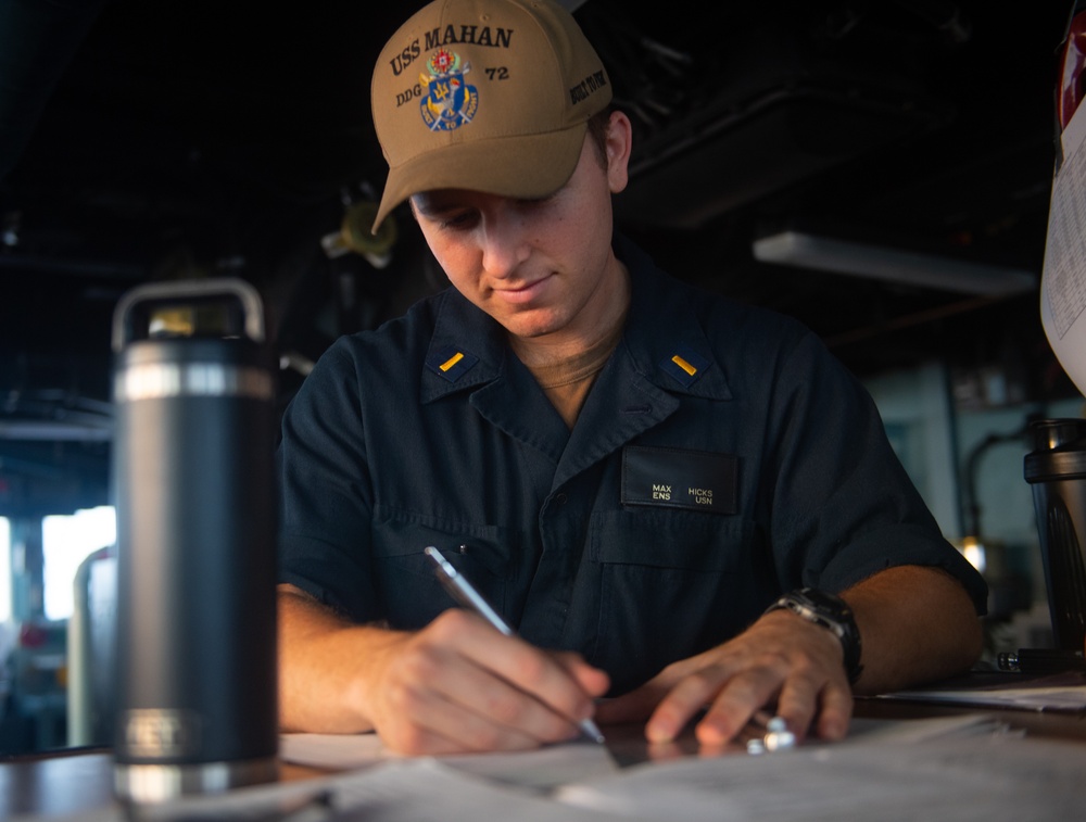 USS Mahan Pilot House