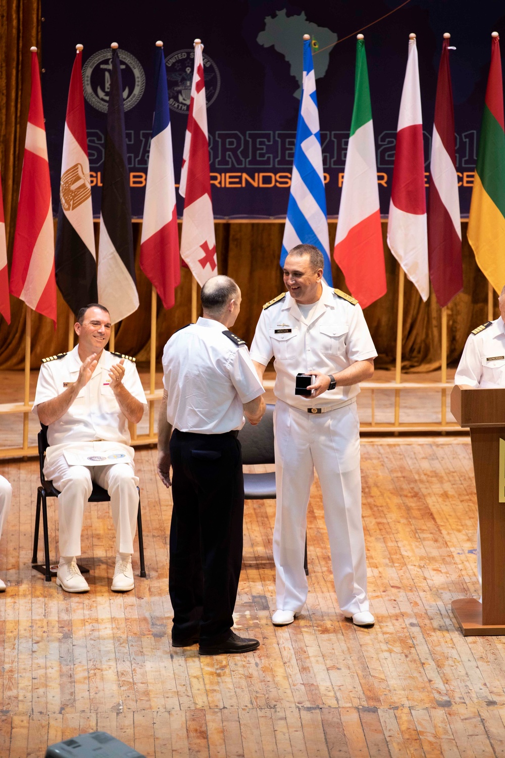 Exercise Sea Breeze Closing Ceremony