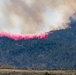 Air Tanker drops retardant on the Beckwourth Complex Fire July 9, 2021 near Frenchman Lake in N. California