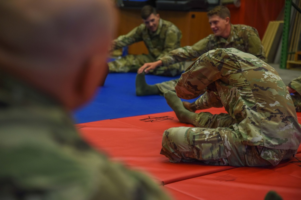 114th Security Forces Squadron holds hand to hand combatives training