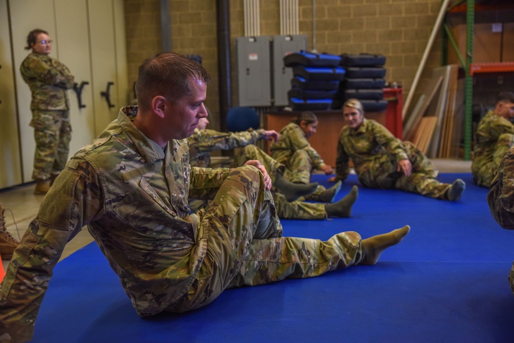 114th Security Forces Squadron holds hand to hand combatives training