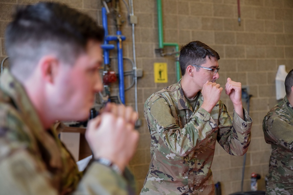 114th Security Forces Squadron holds hand to hand combatives training