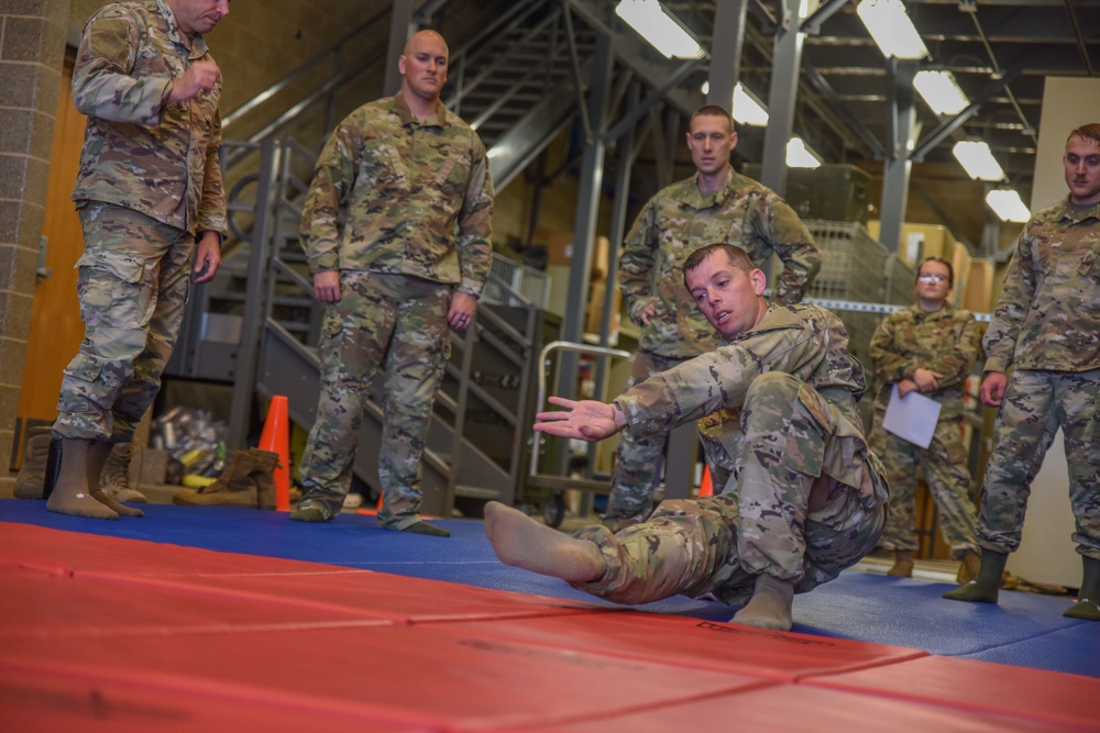 114th Security Forces Squadron holds hand to hand combatives training