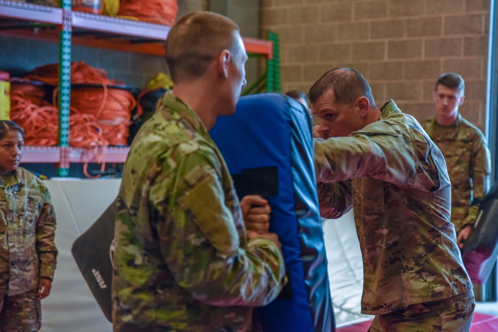 114th Security Forces Squadron holds hand to hand combatives training