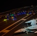 USS Carl Vinson (CVN 70) Conducts Night Flight Operations