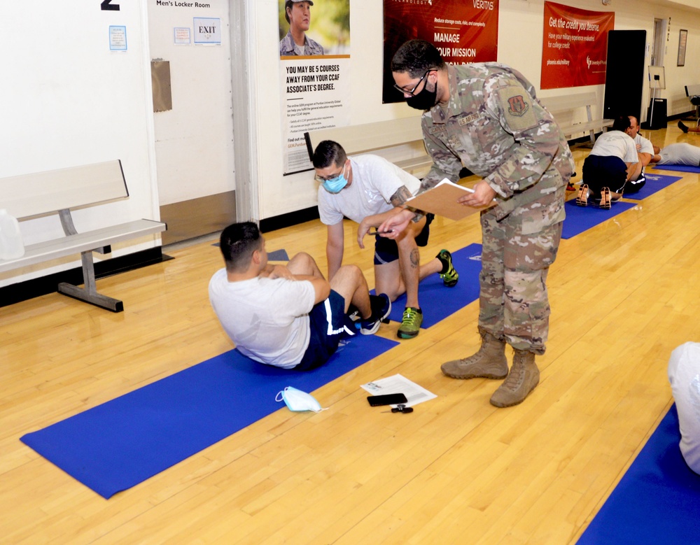 433rd AW resumes fitness testing