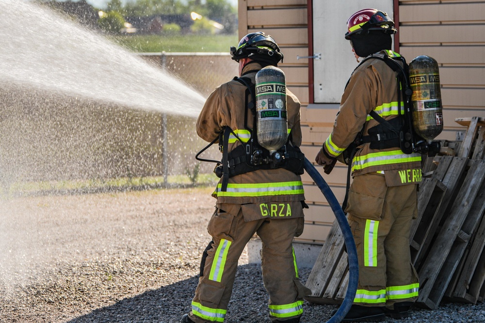 Firefighter's Live-Fire Training