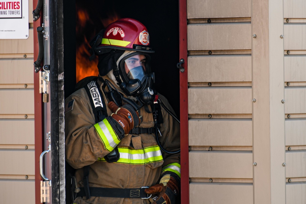 Firefighter's Live-Fire Training