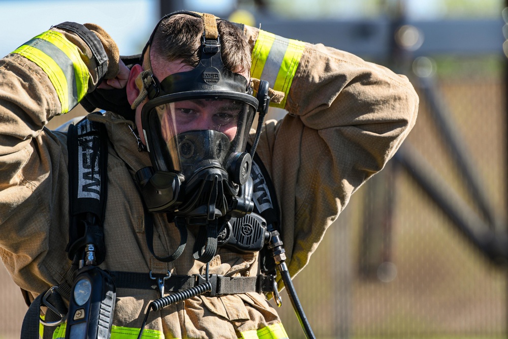 Firefighter's Live-Fire Training