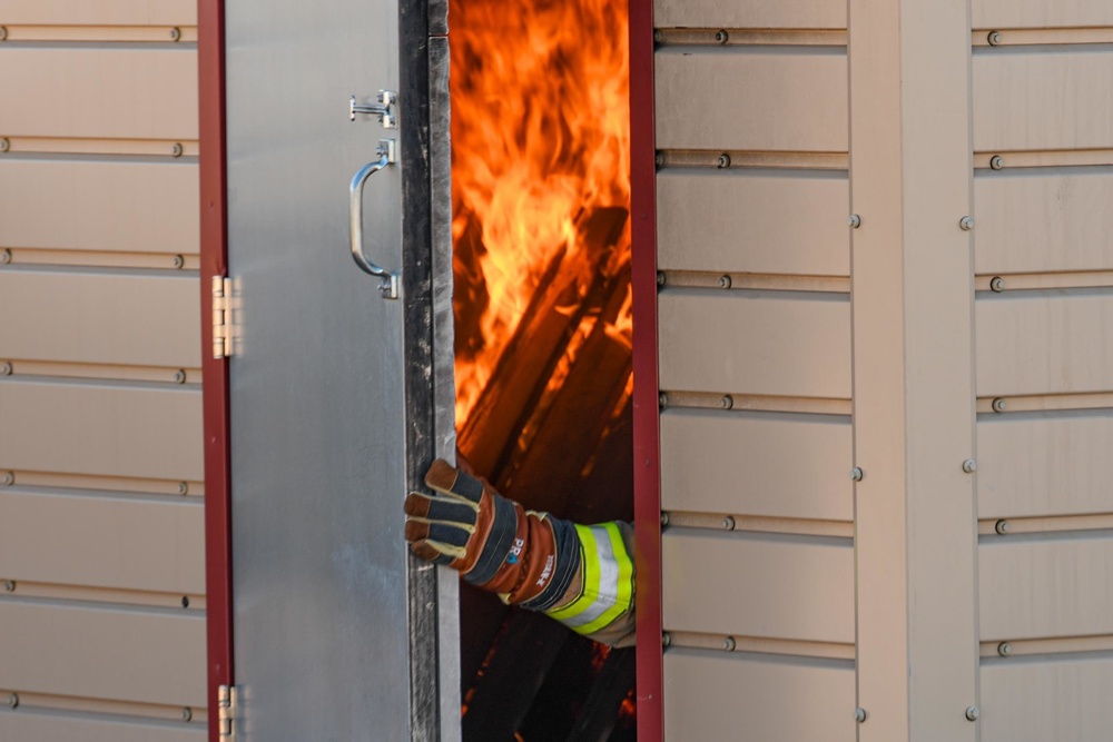 Firefighter's Live-Fire Training