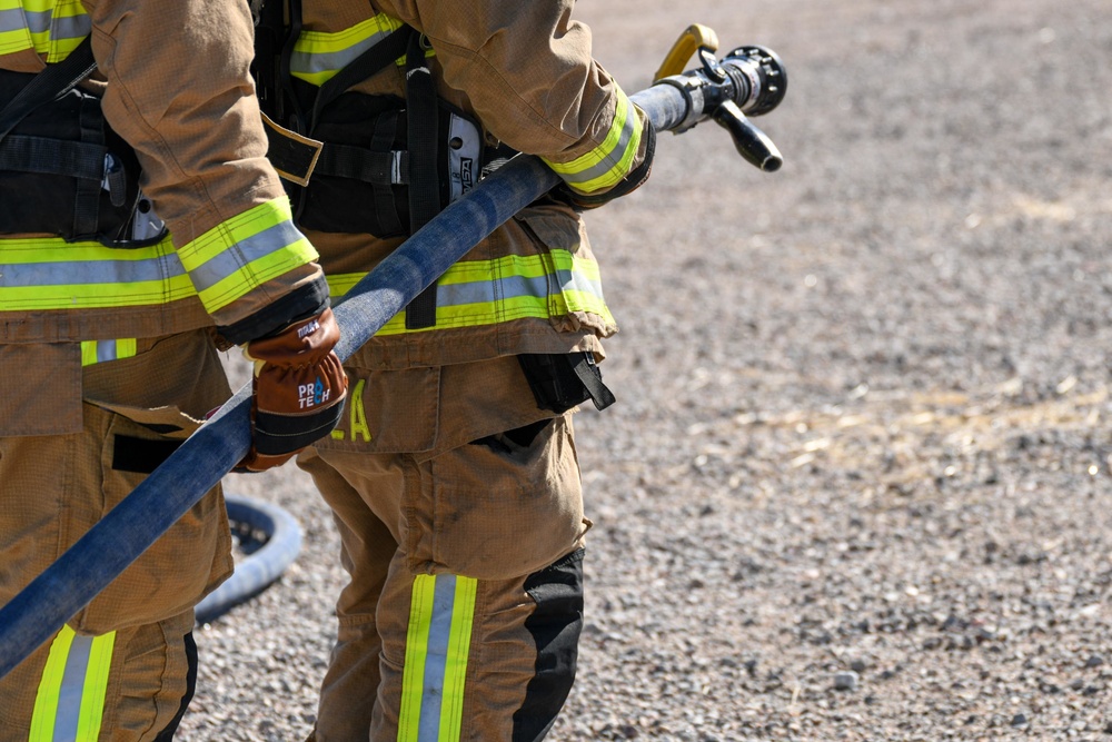 Firefighter's Live-Fire Training