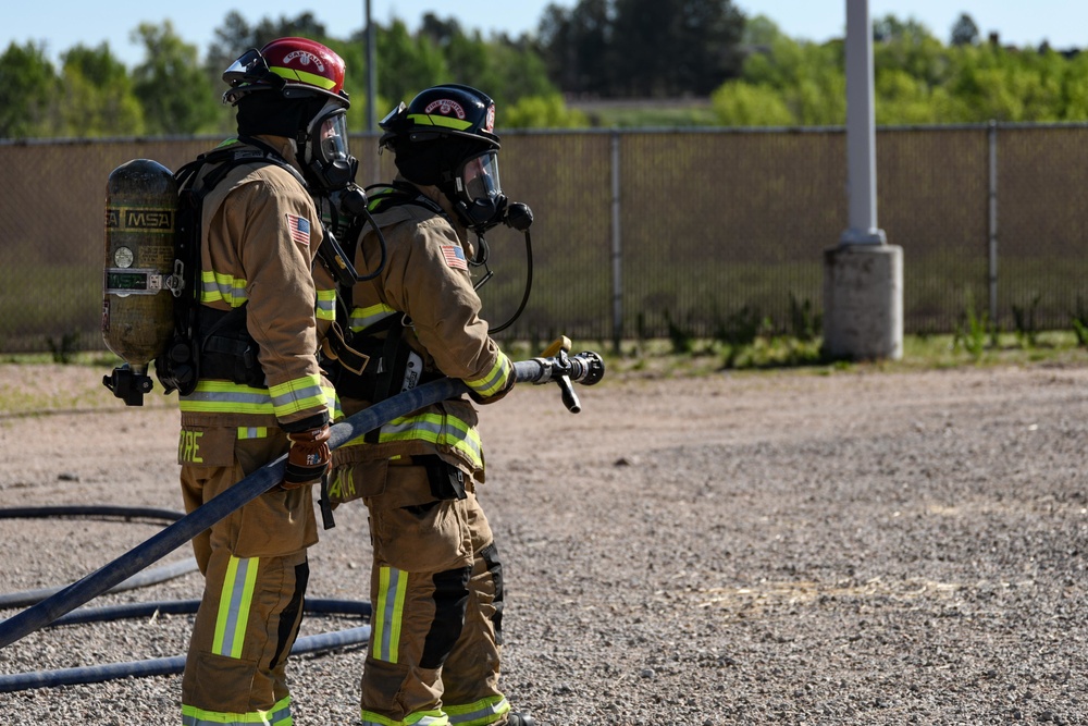 Firefighter's Live-Fire Training